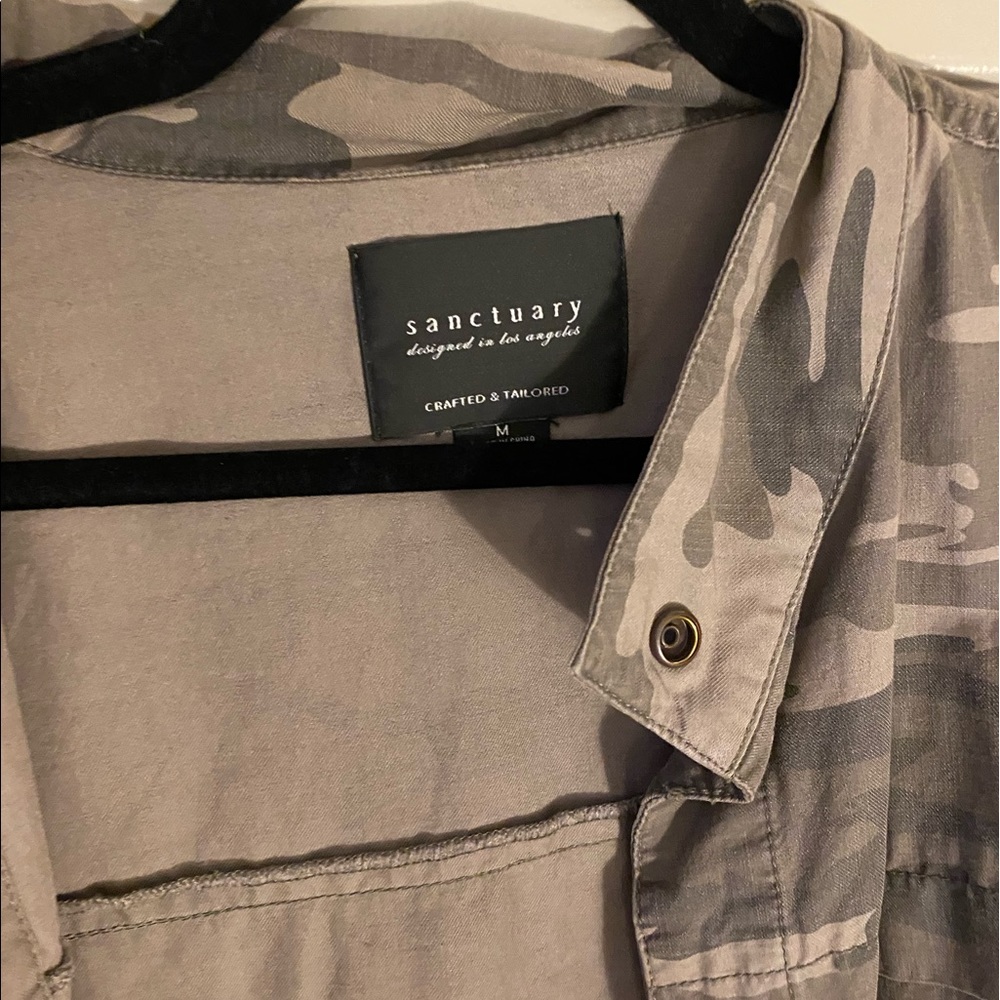 Army print jacket - Picture 5 of 8